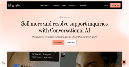 Gorgias.com - Inteligencia Artificial (IA) - www.inteligenciaartificialia.es