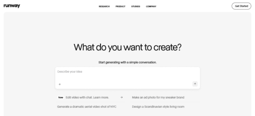 RunwayML.com - Inteligencia Artificial (IA) - www.inteligenciaartificialia.es
