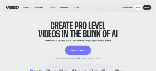 Veed.io - Inteligencia Artificial (IA) - www.inteligenciaartificialia.es