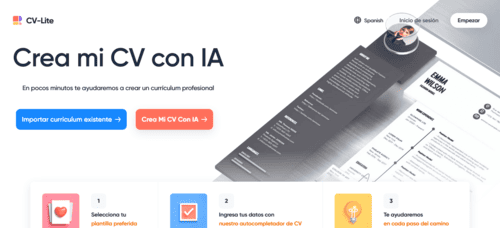 CV-Lite.com - Inteligencia Artificial (IA) - www.inteligenciaartificialia.es