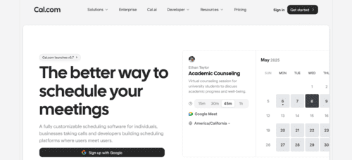 Cal.com - Inteligencia Artificial (IA) - www.inteligenciaartificialia.es