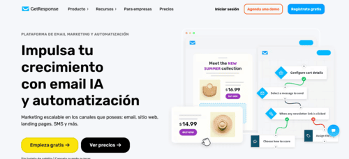 GetResponse.com - Inteligencia Artificial (IA) - www.inteligenciaartificialia.es