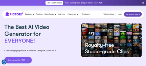 Pictory.ai - Inteligencia Artificial (IA) - www.inteligenciaartificialia.es